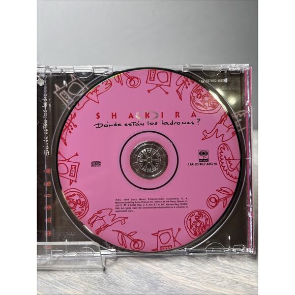Shakira – Dónde Están los Ladrones? (CD Album, 1998, Sony Latin) - Picture 4 of 5